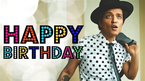 bruno mars it's my birthday